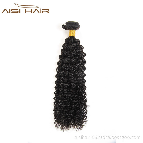 Aisi Hair New Style 100% Brazilian Human Hair Bundles Human Hair Extensions for Black Women